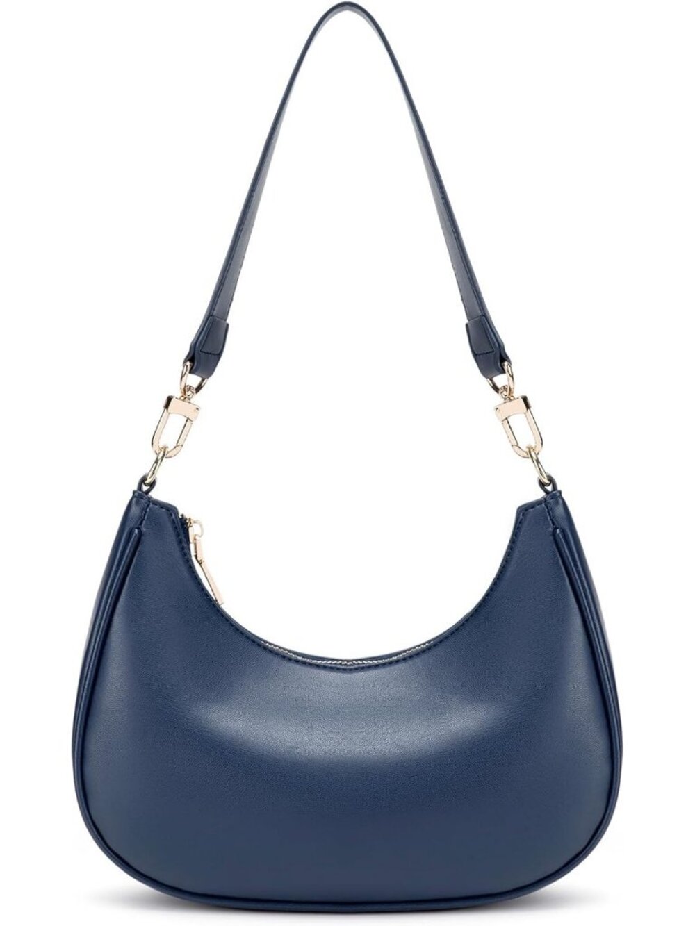 Women's Navy Blue Vintage Hobo Cute Lightweight Underarm Purse Shoulder Bag
